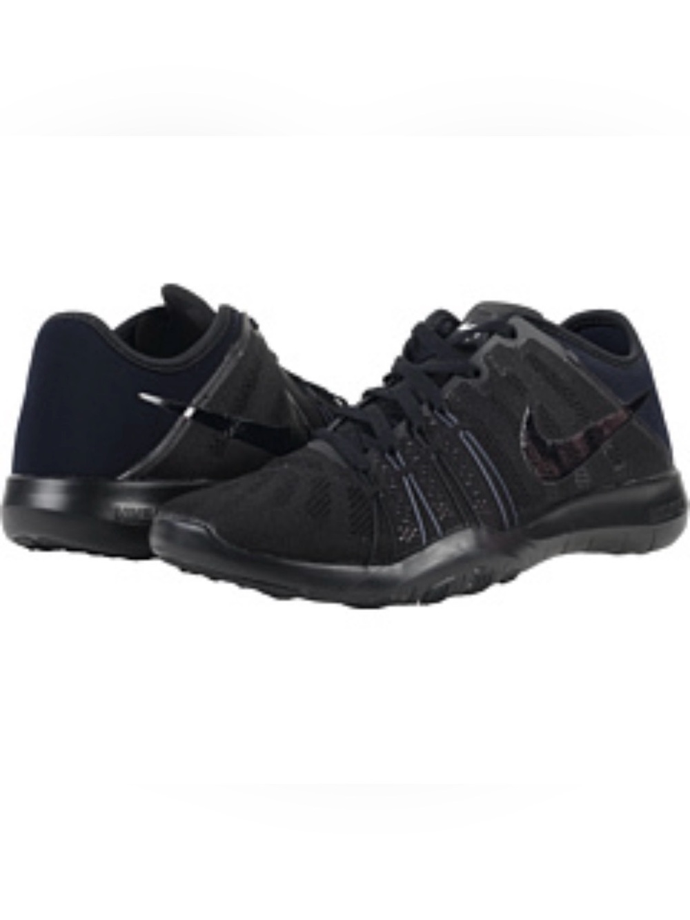 Nike Flex Trainer 6 All Black Training Sneakers Women’s Size 9